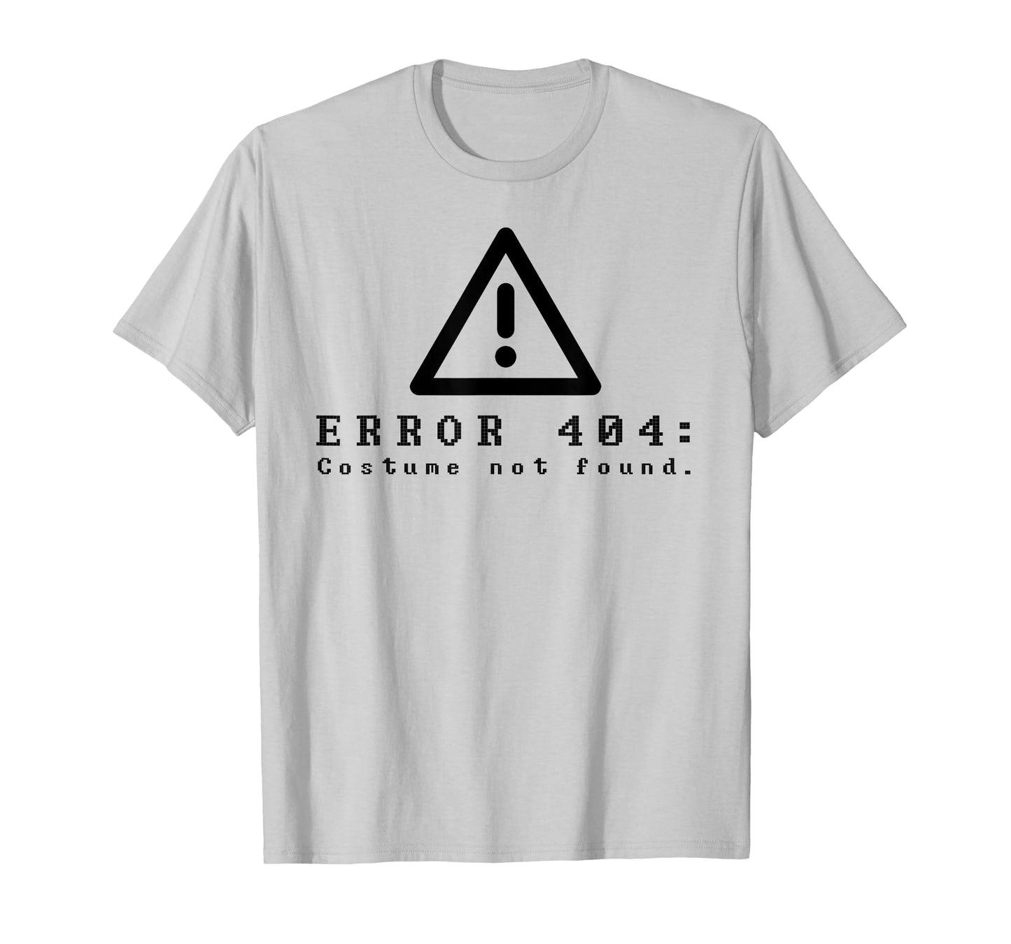Error 404 Costume Not Found Funny Halloween Computer T-Shirt