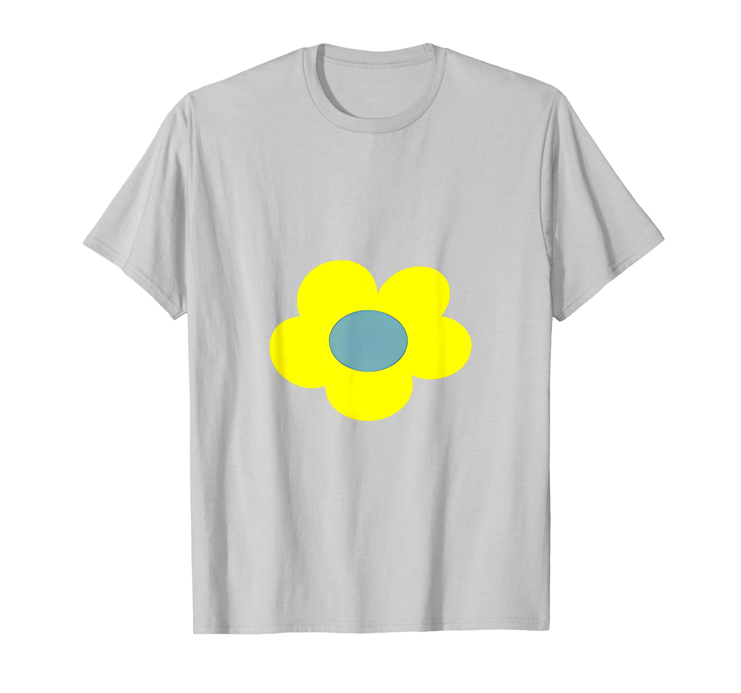 Grim Reaper Mandy Yellow Flower Pink T-Shirt
