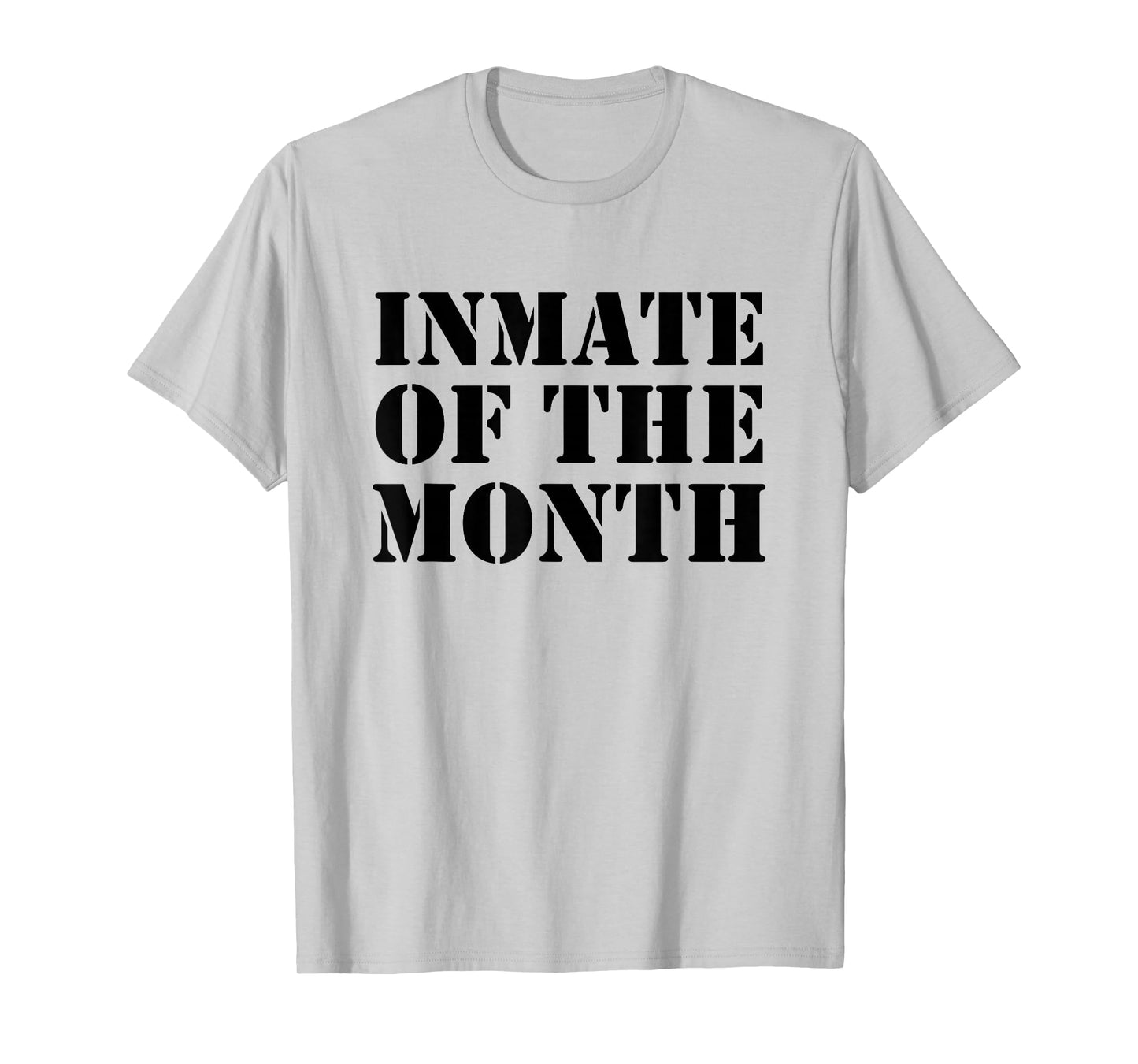 Funny Inmate of The Month Costume Easy Matching Outfit T-Shirt