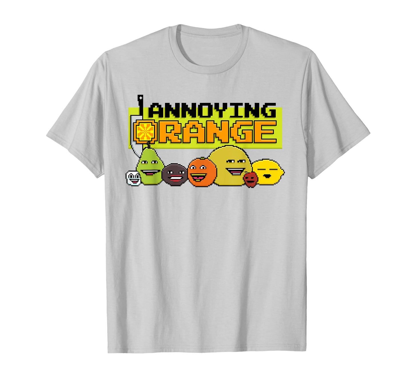 Annoying Orange 8-Bit Video Game Style T-Shirt T-Shirt