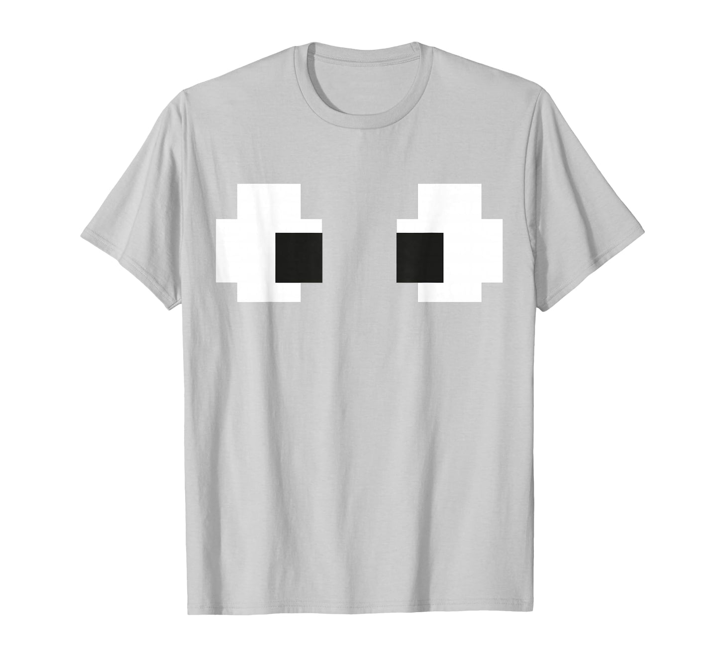 Retro Arcade Game Ghost Eyes Halloween Group Costume T-Shirt