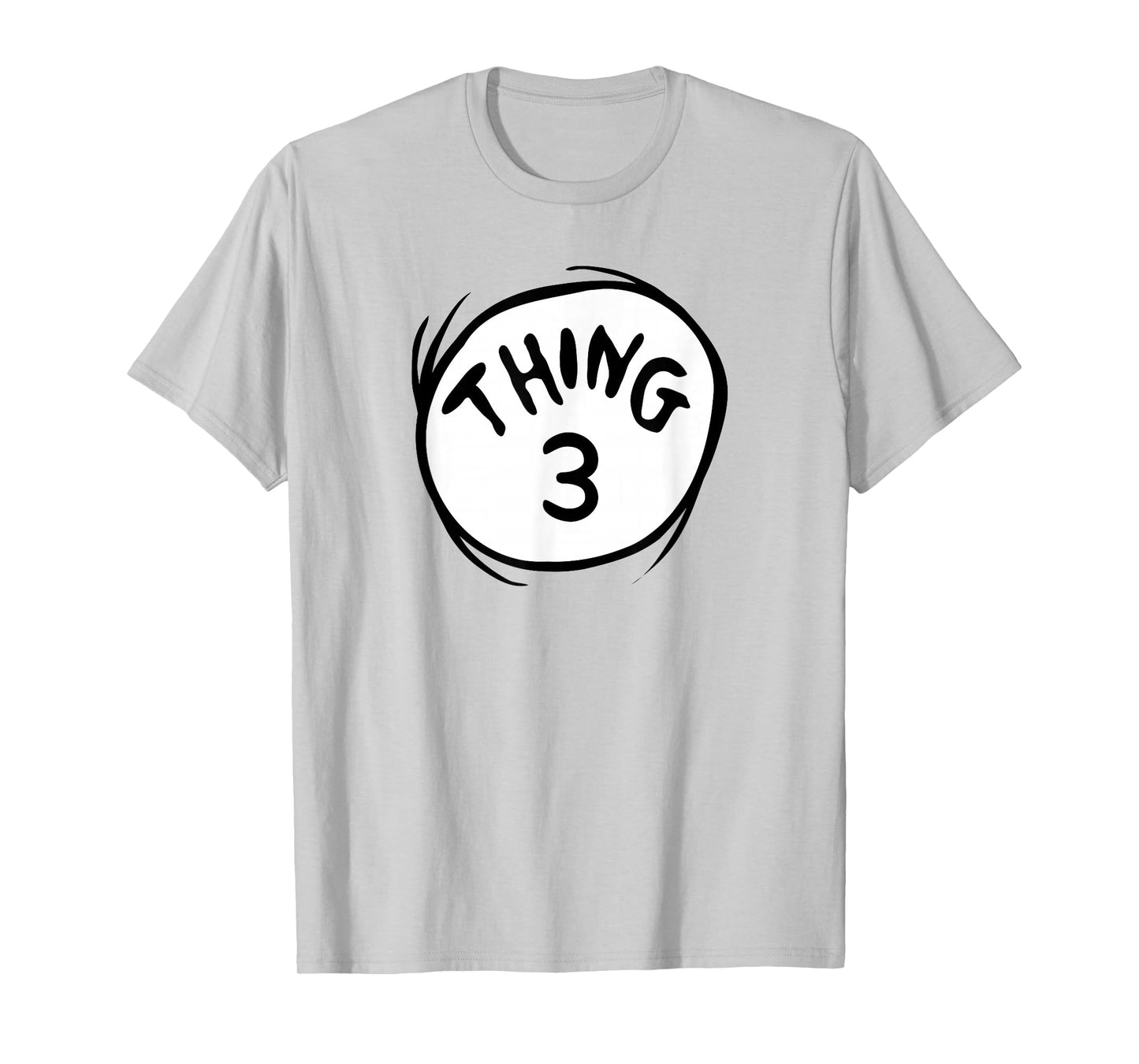 Dr. Seuss Thing 3 Emblem Halloween Costume Special Edition T-Shirt