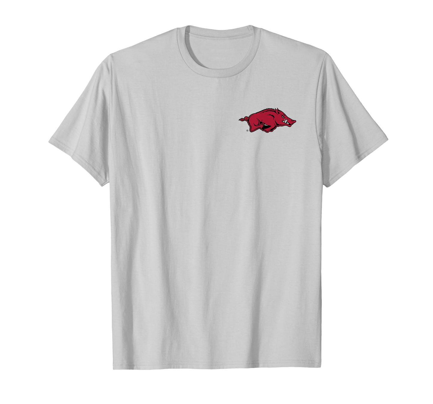 Arkansas Razorbacks Left Chest Icon Officially Licensed T-Shirt
