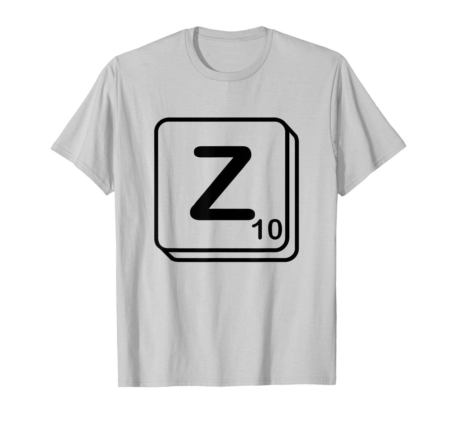 Letter Z Word Game Tile T-Shirt