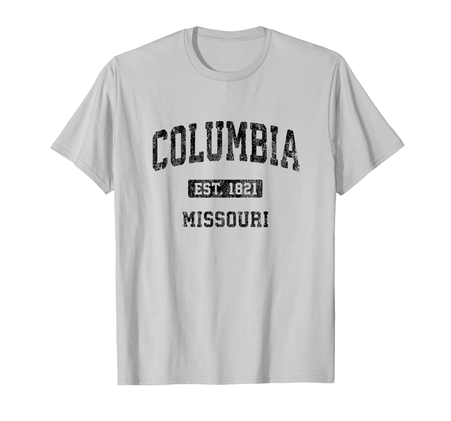 Columbia Missouri MO Vintage Athletic Sports Design T-Shirt