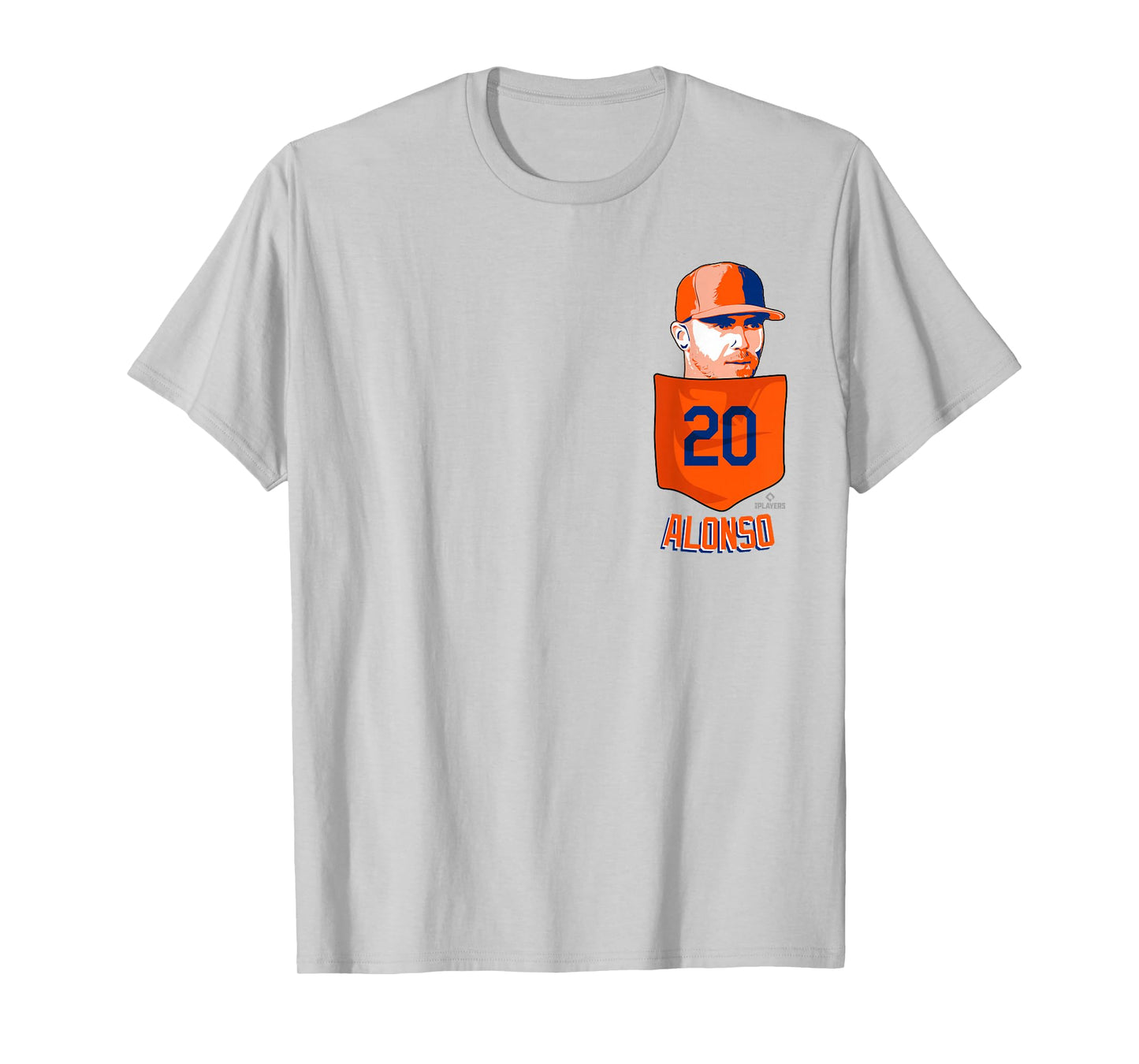 Pete Alonso New York Baseball Pocket Tee MLBPA T-Shirt