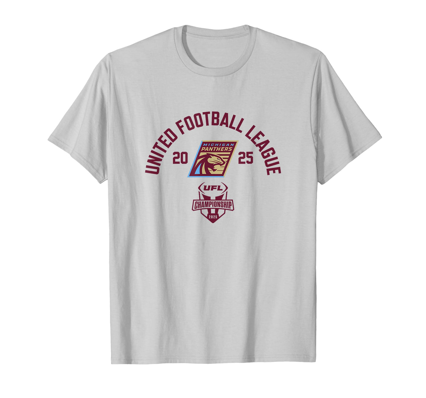 Michigan Panthers - 2025 UFL Championship Game - UFL T-Shirt