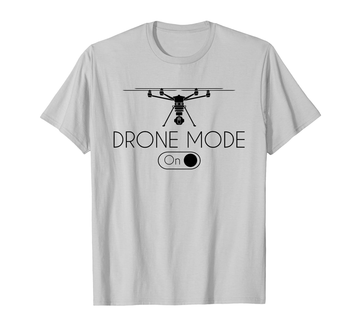 Funny Drone Pilot Gifts & Equipment For Men Retro Vintage Grey T-Shirt