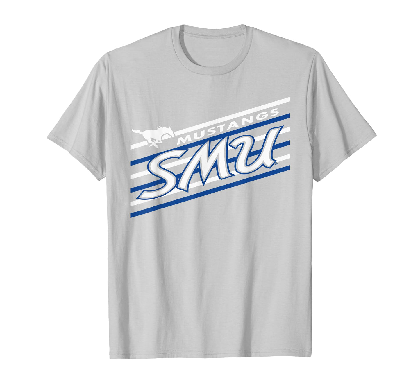 SMU Mustangs Retro Performer Red Officially Licensed T-Shirt