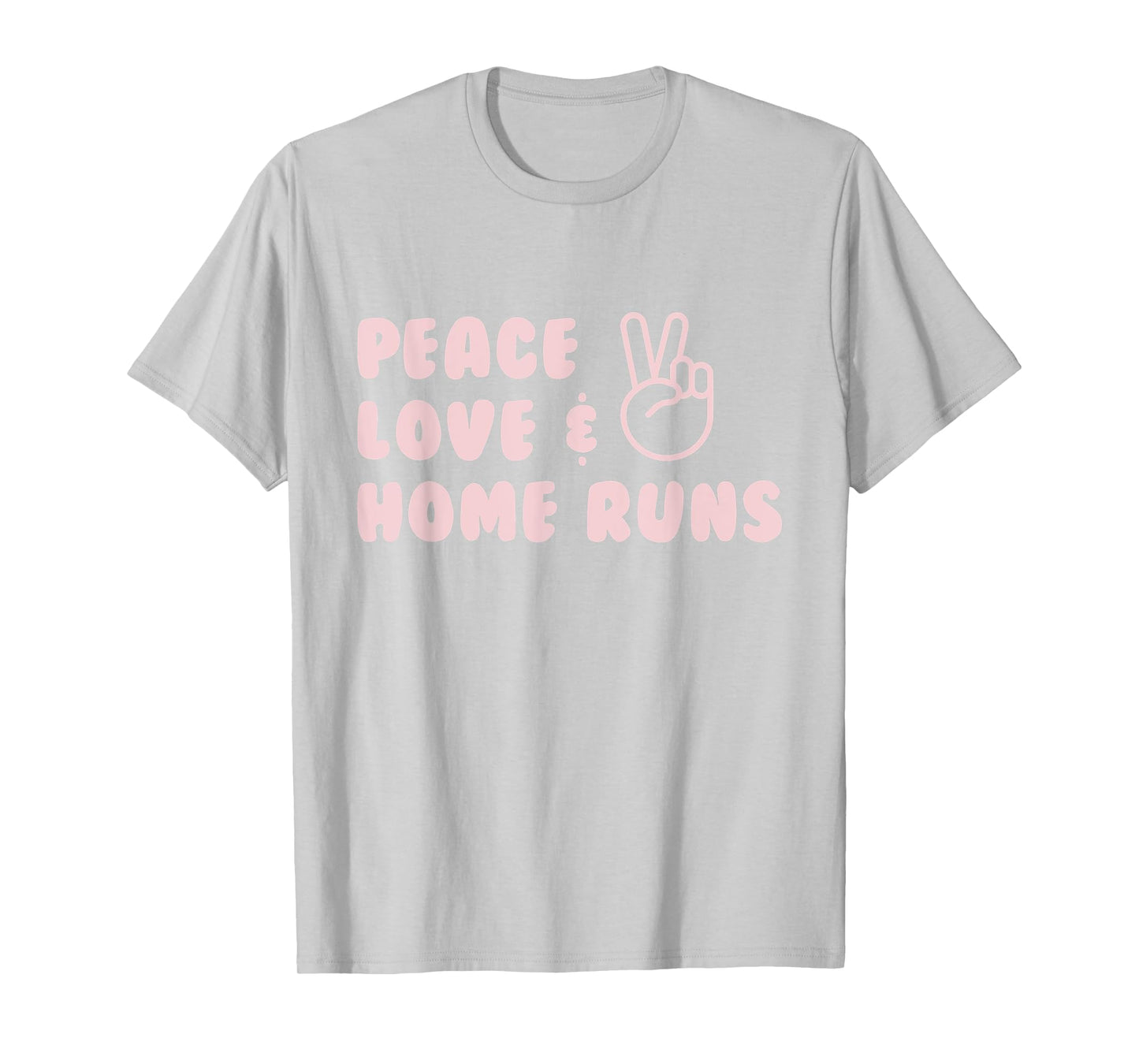 Peace, Love, & Home Runs | T-Shirt