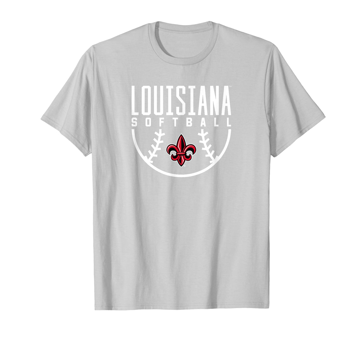 University of Louisiana Lafayette Ragin Cajuns Softball Arch T-Shirt