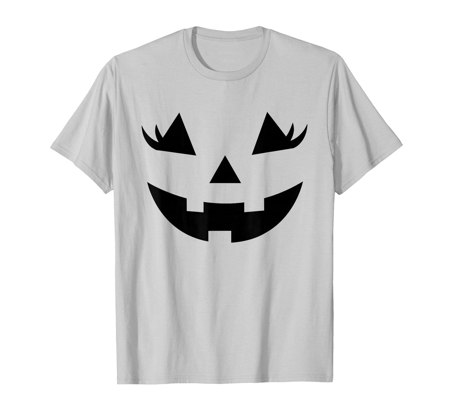 Jack O Lantern Face Girls Women Pumpkin Halloween Costume T-Shirt