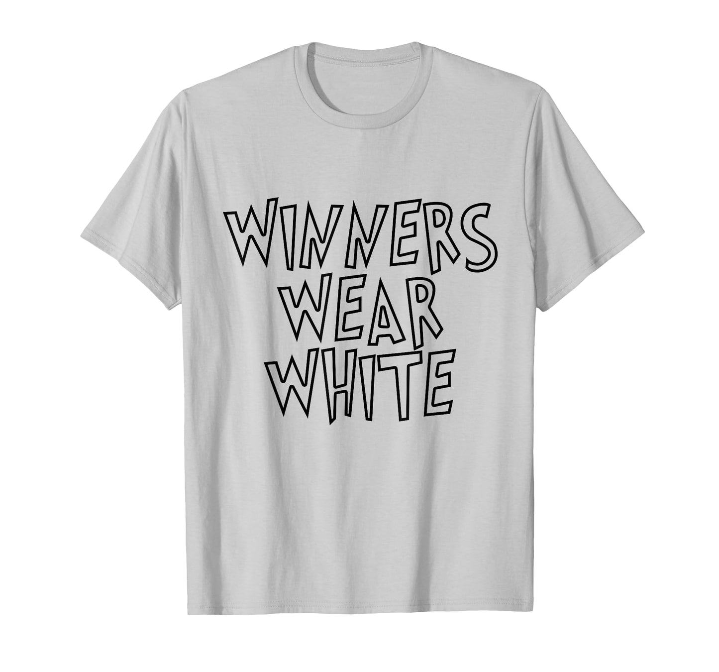 Winners Wear White Summer Camp Color war White Team Spirit T-Shirt