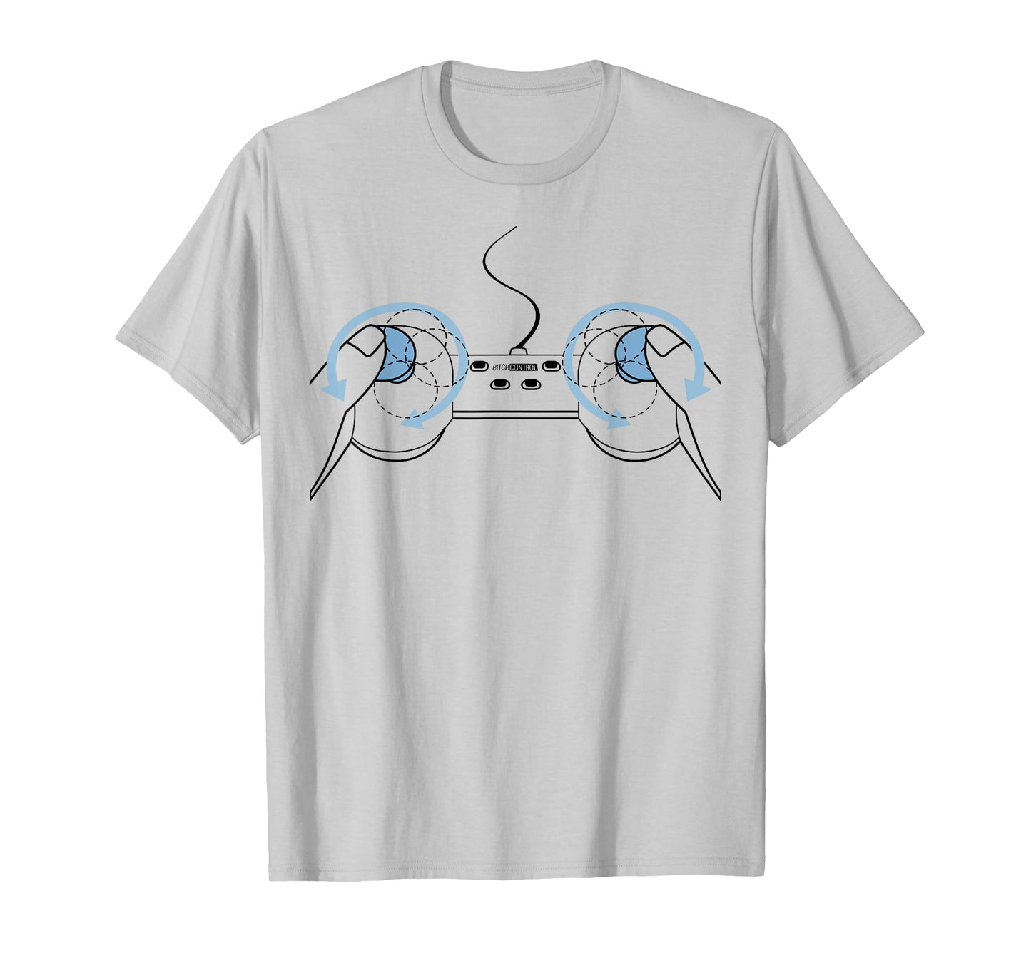 Womens Boob Controller Fun T-Shirt