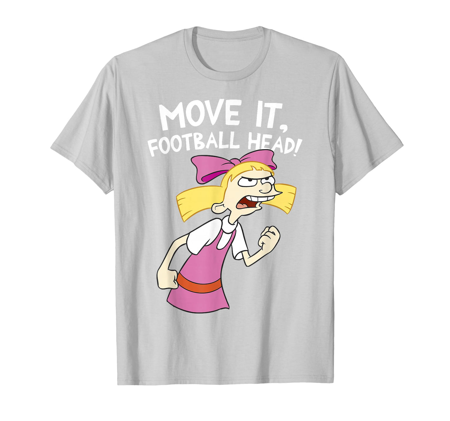 Hey Arnold! Helga Move It Football Head T-Shirt