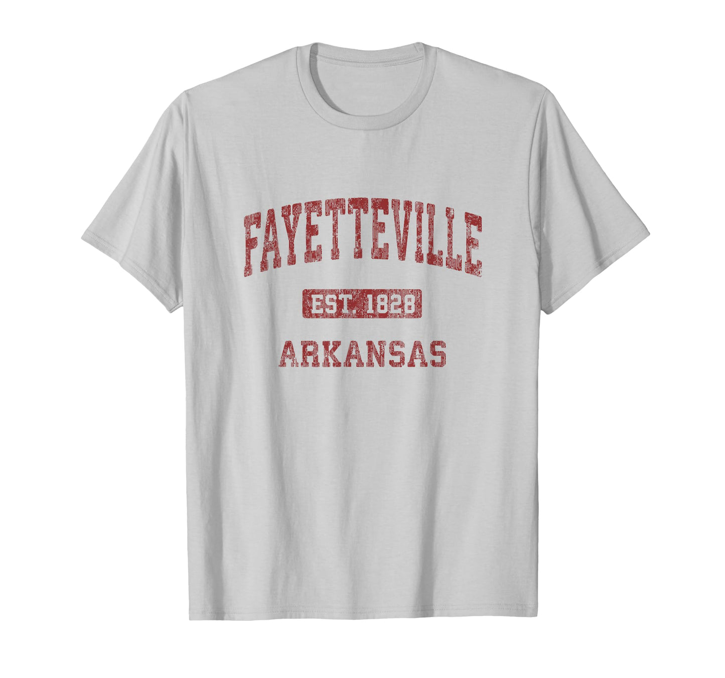 Fayetteville Arkansas AR Vintage Athletic Sports Design T-Shirt