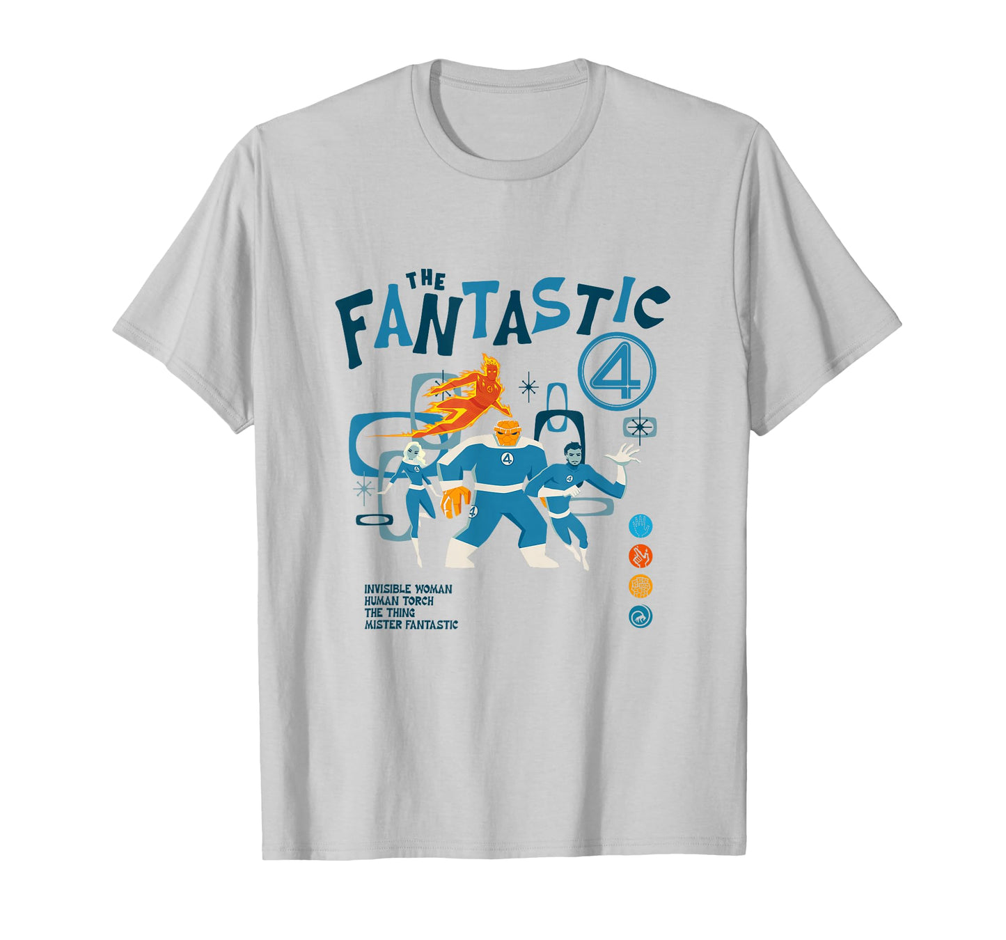 Marvel The Fantastic Four: First Steps Vintage Super Heroes T-Shirt