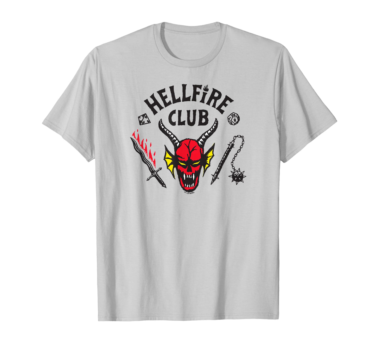 Stranger Things Hellfire Club Officially Licensed T-Shirt