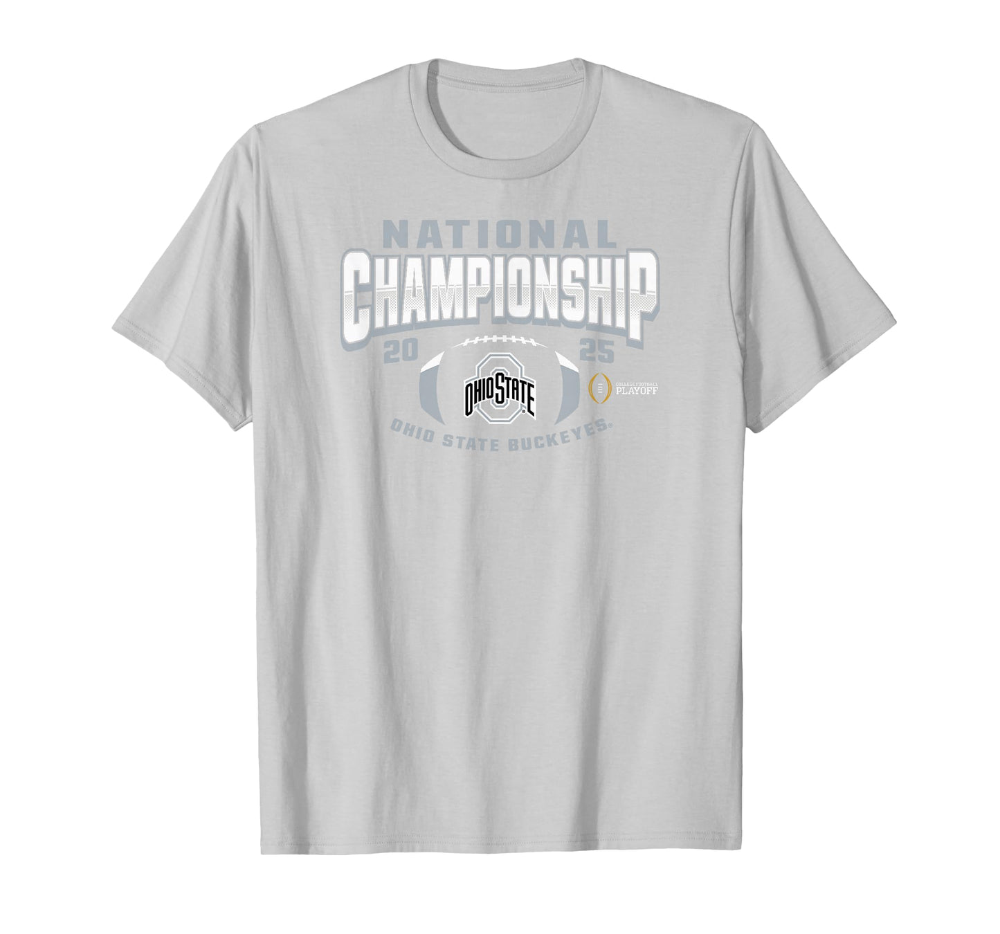Ohio State Buckeyes National Championship 2025 Football Red T-Shirt