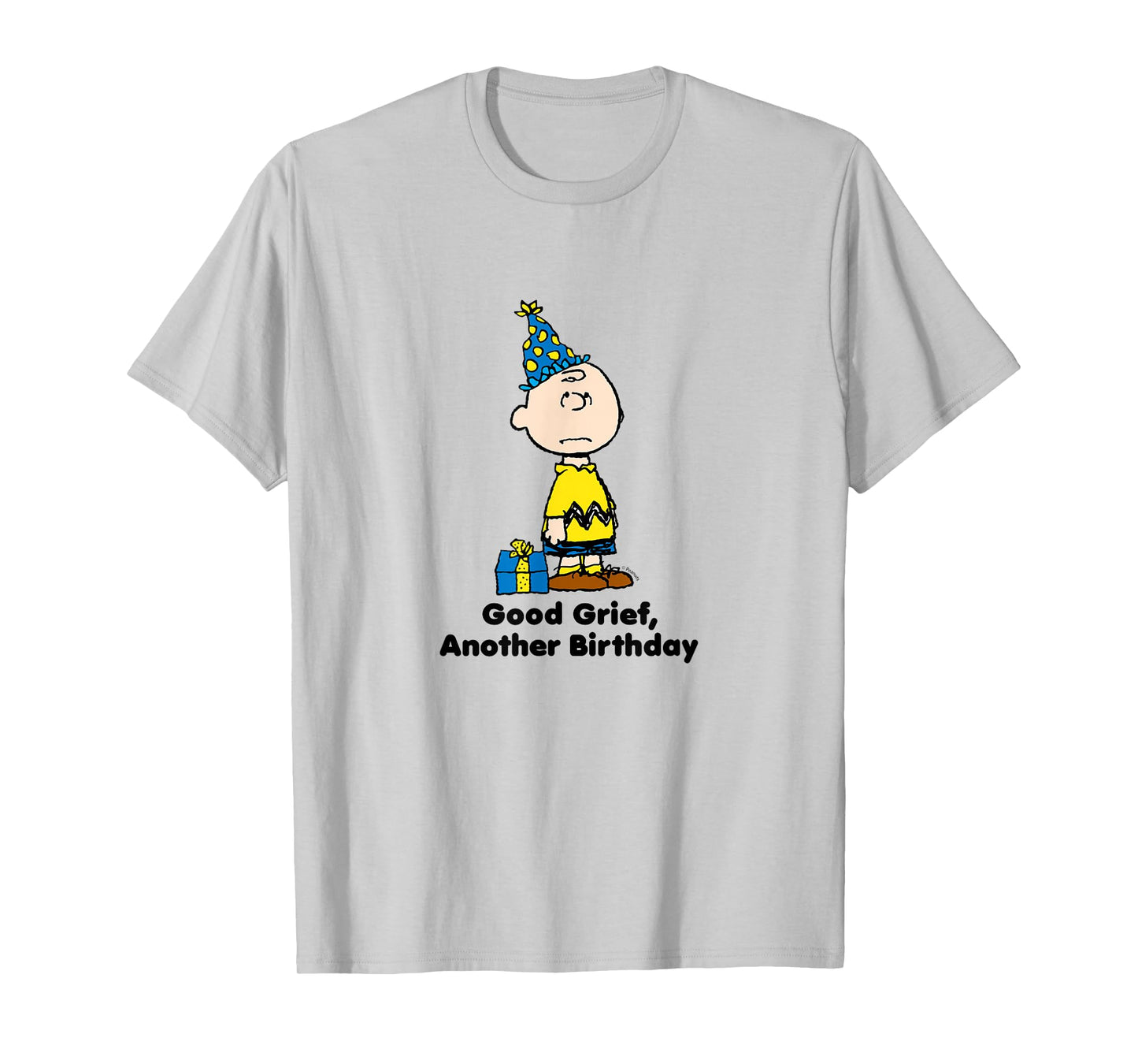 Peanuts - Charlie Brown - Good Grief Another Birthday T-Shirt