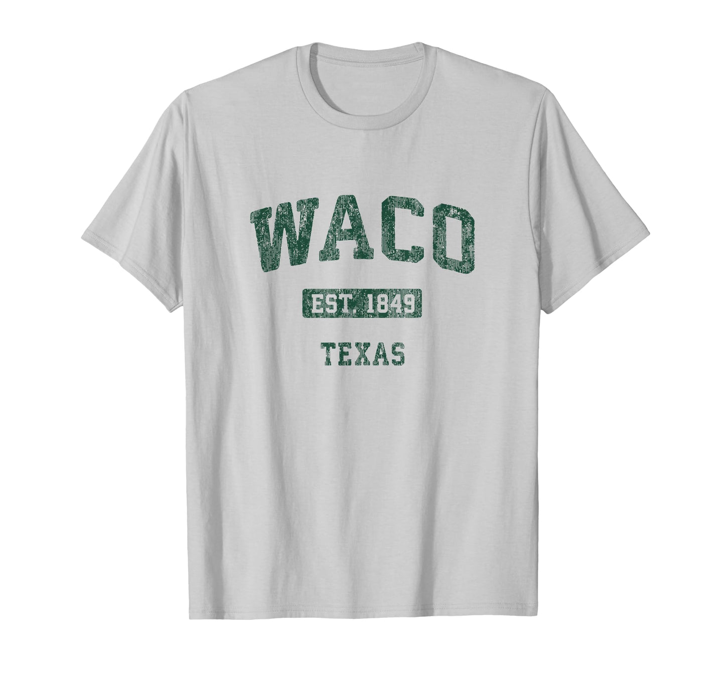 Waco Texas TX Vintage Athletic Sports Design T-Shirt