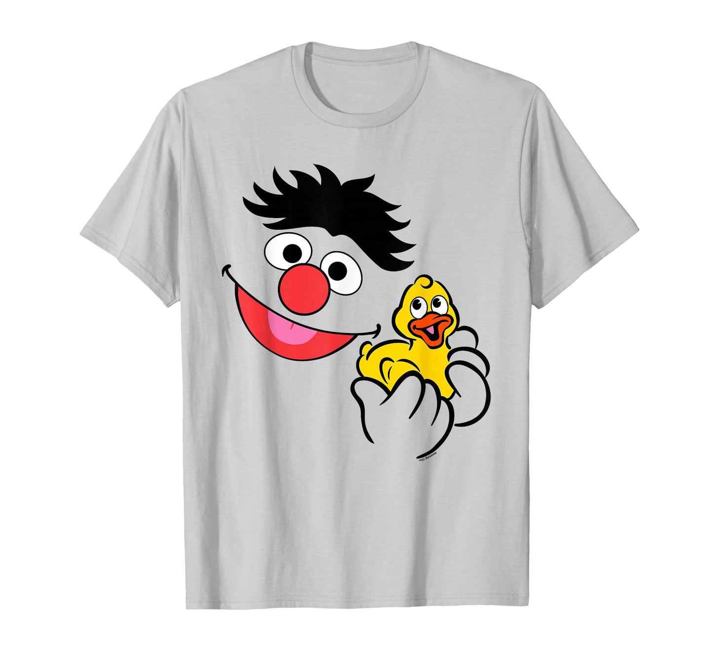 Sesame Street Ernie Holding Rubber Duckie Halloween Costume T-Shirt