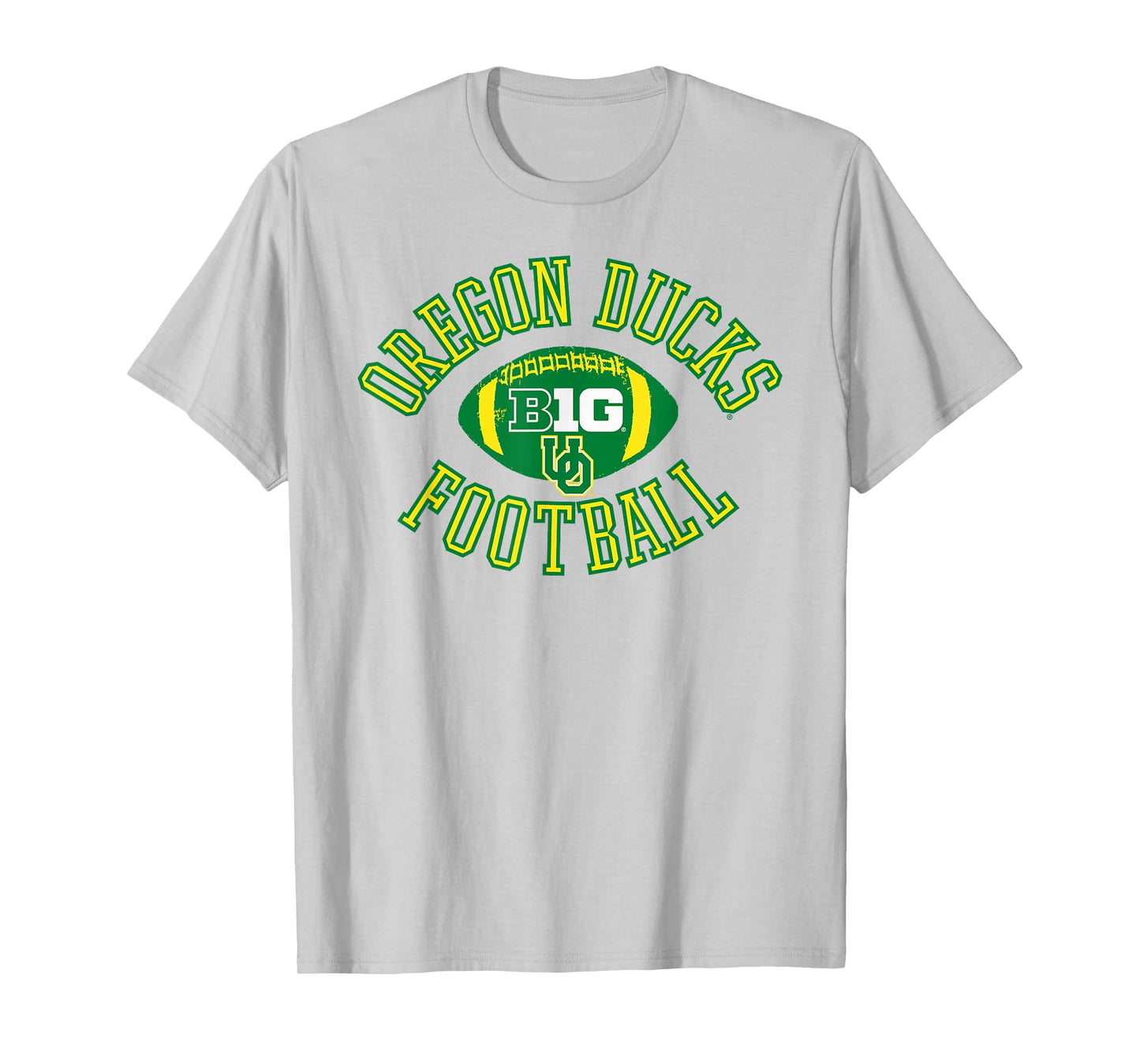 Oregon Ducks Big 10 Football Huddle Logo Officially Licensed T-Shirt