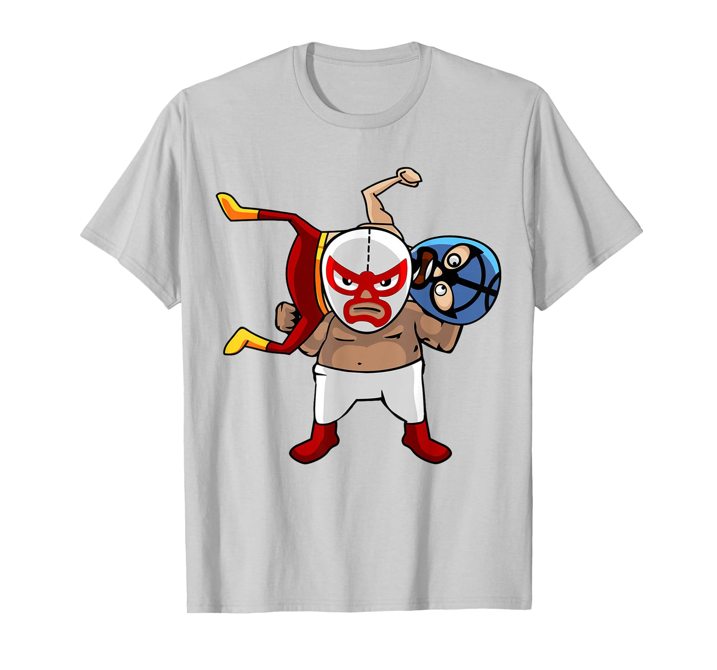Cool Mexican Wrestling Lucha Libre Mask - Retro Legend T-Shirt