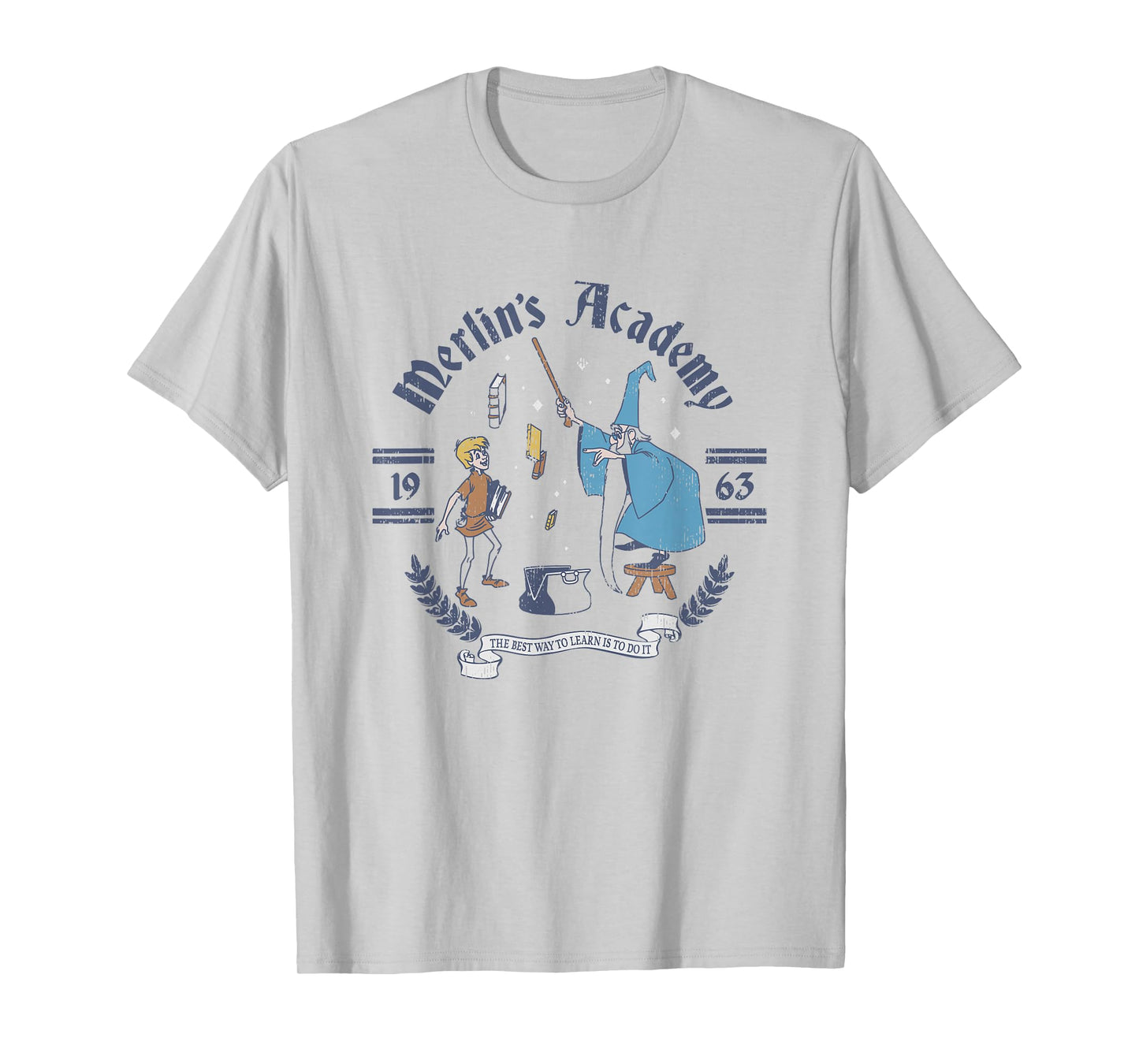 Disney The Sword in the Stone Merlin's Academy Vintage T-Shirt