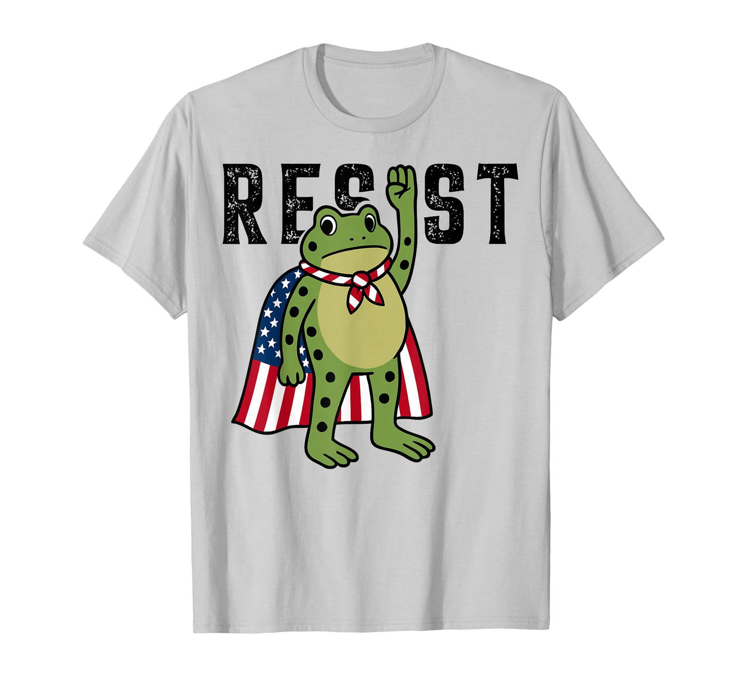 Portland Frog Protest Resist for Men and Women No Kings T-Shirt
