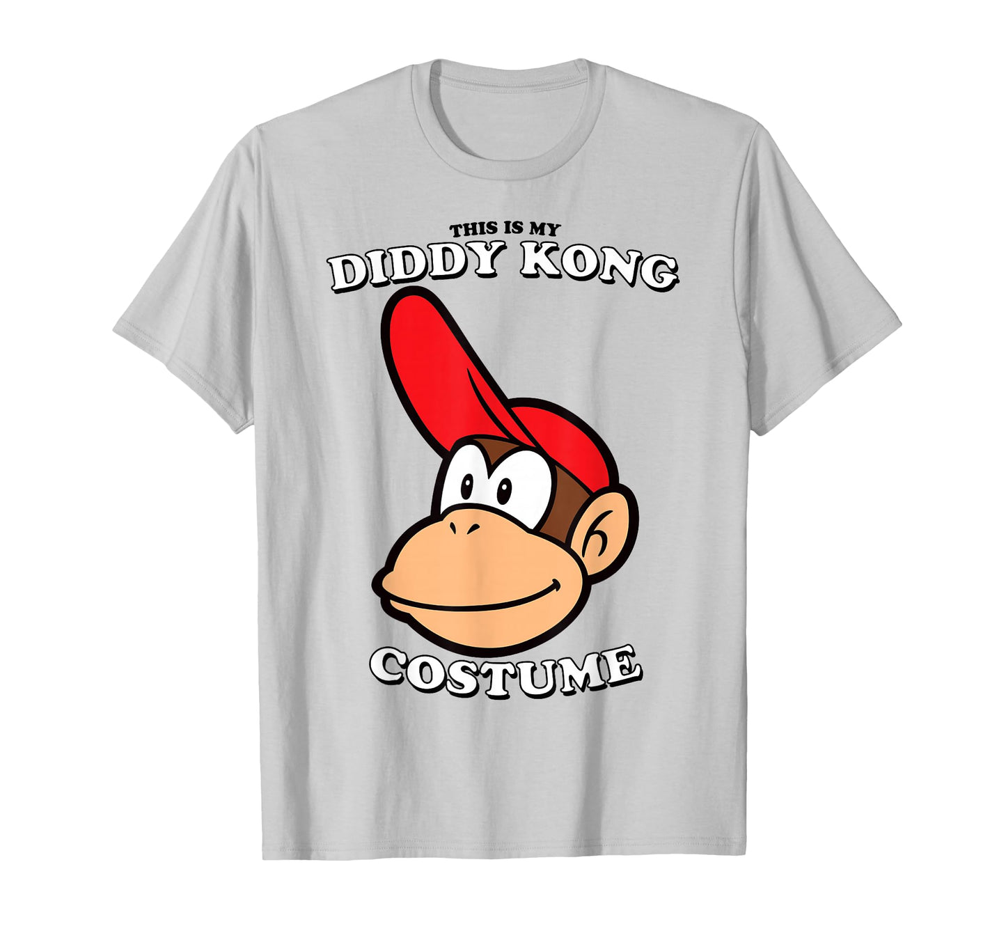Super Mario Halloween This Is My Diddy Kong Costume T-Shirt