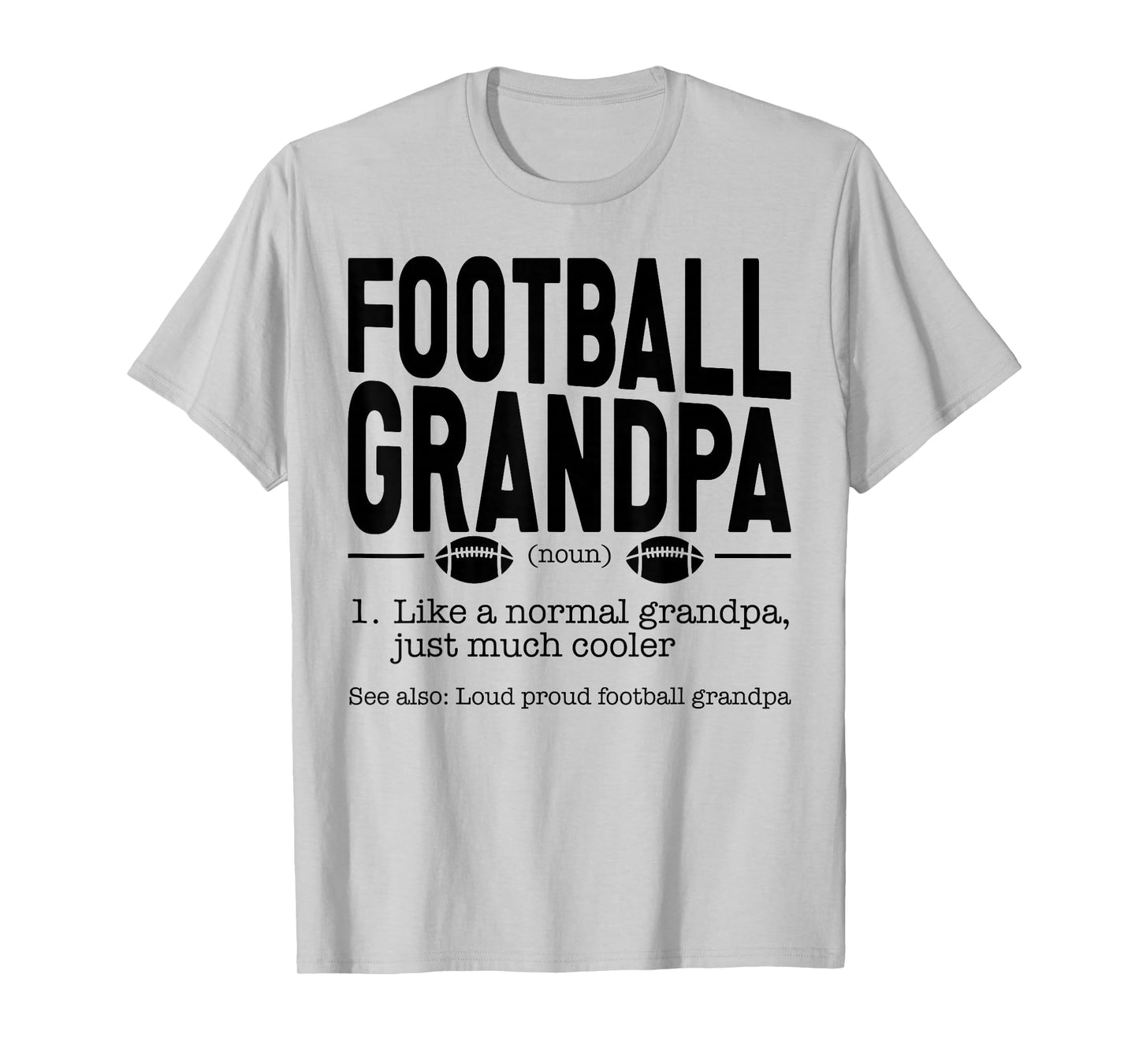 Football Grandpa T-Shirt