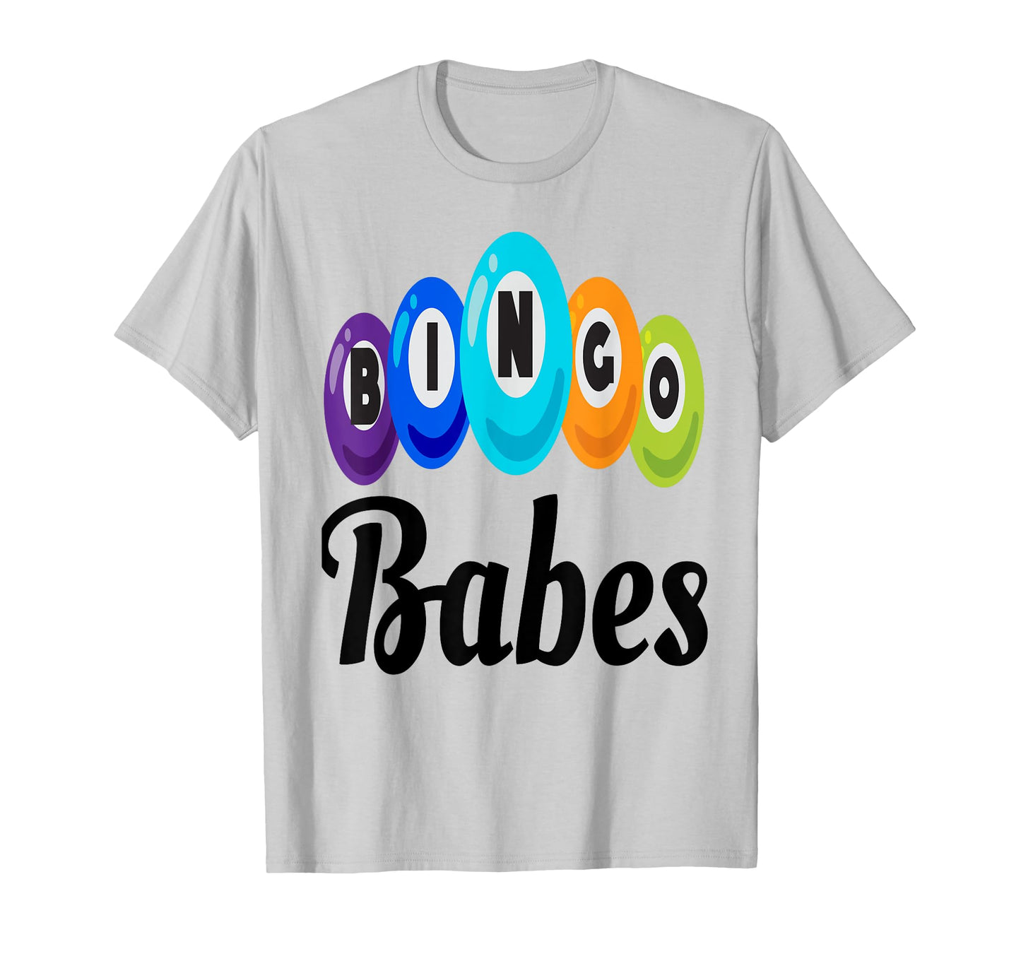 Bingo Babes Player Winning Matching Friend Group Saying T-Shirt