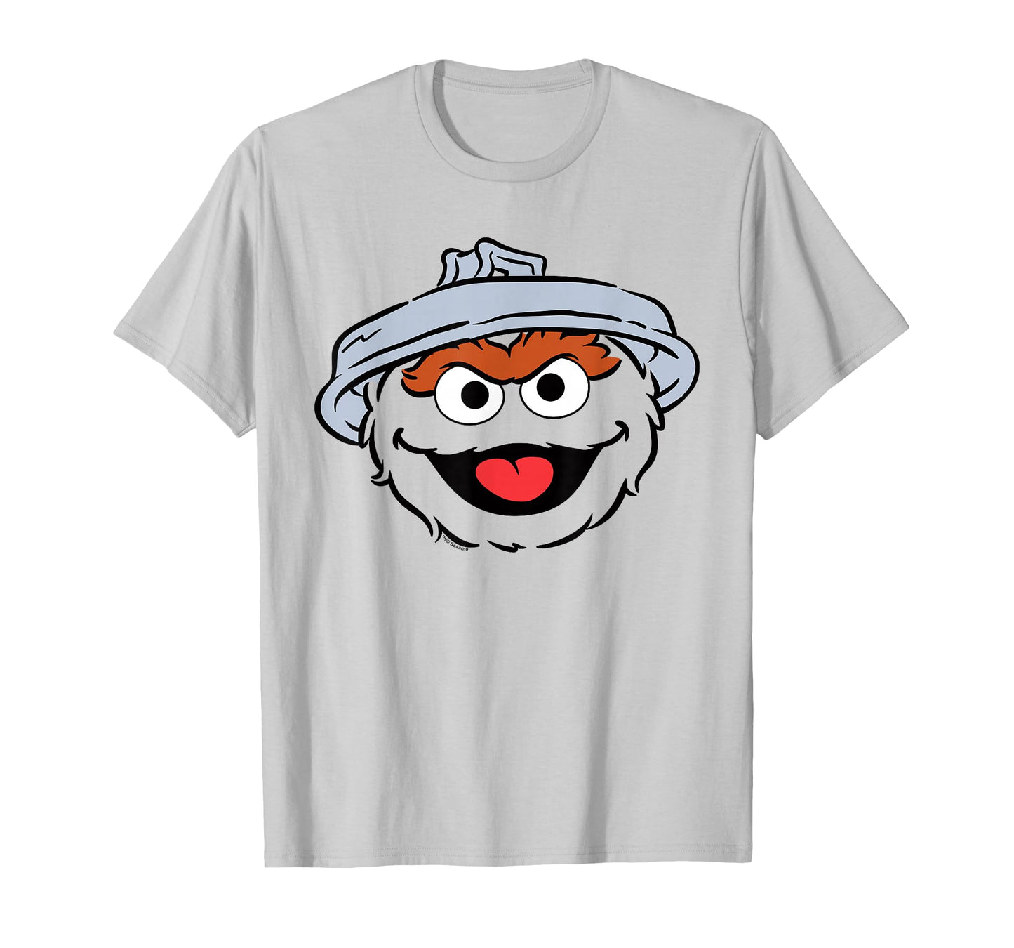 Sesame Street Oscar The Grouch Full Face Halloween Costume T-Shirt