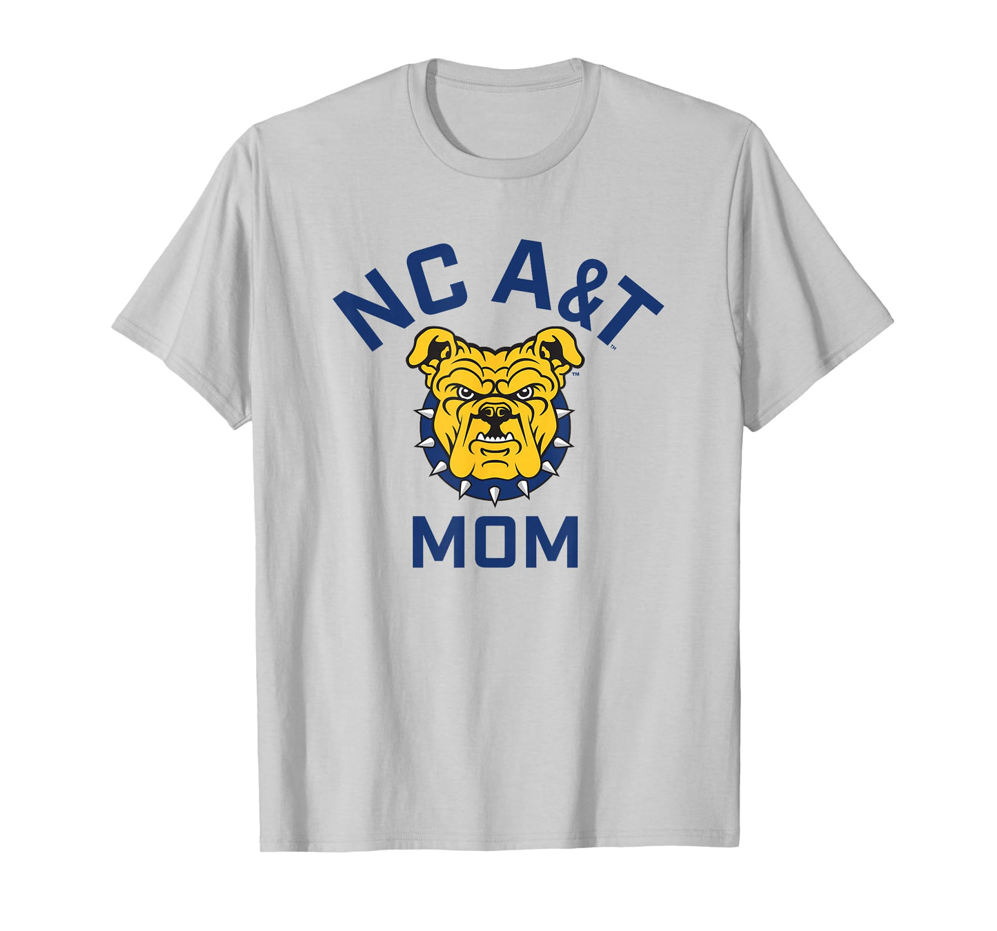 North Carolina A&T State University Aggies Arched Mom T-Shirt