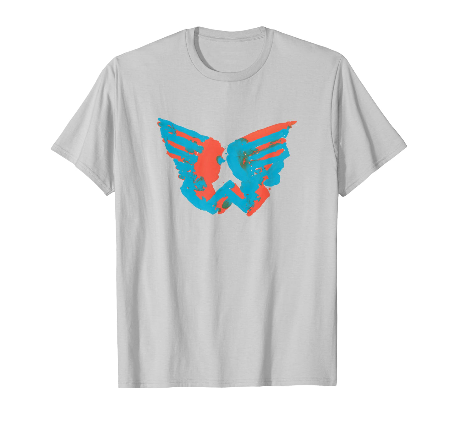 Official Exclusive Wings Watercolor Logo T-Shirt