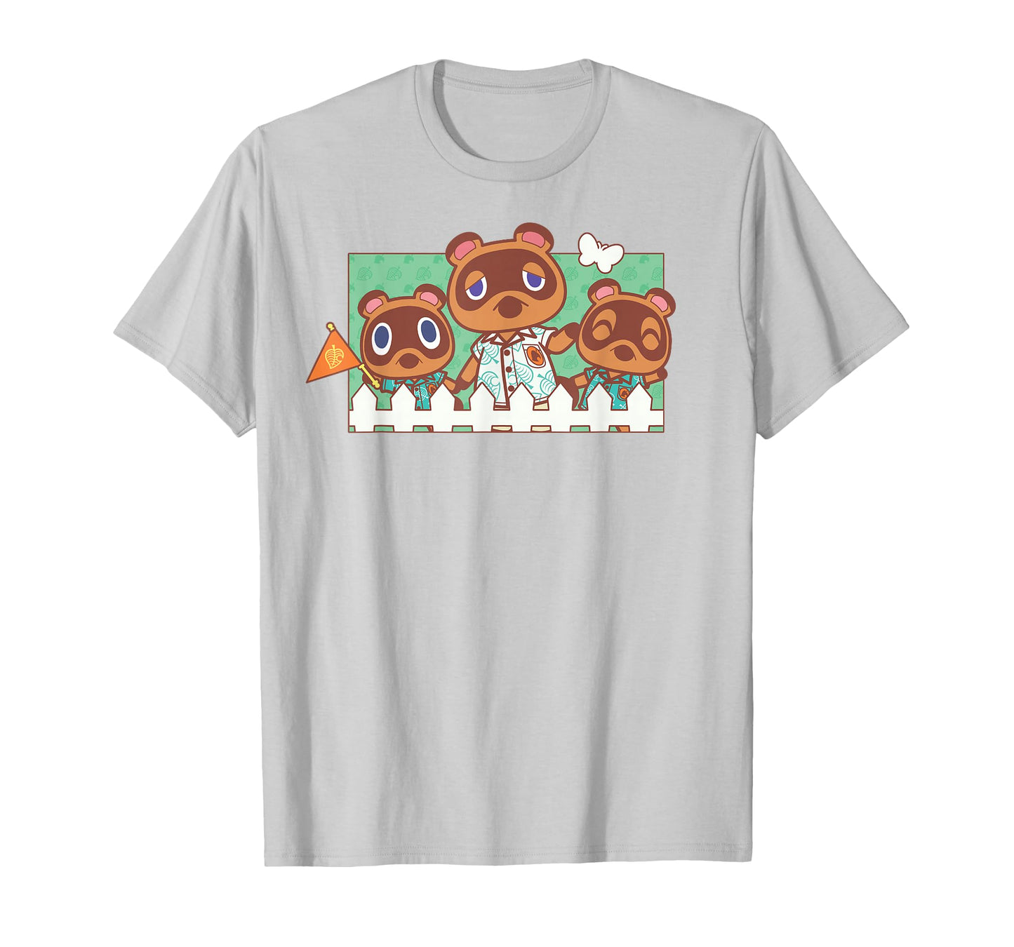Animal Crossing: New Horizons Tom Nook Family Panel T-Shirt