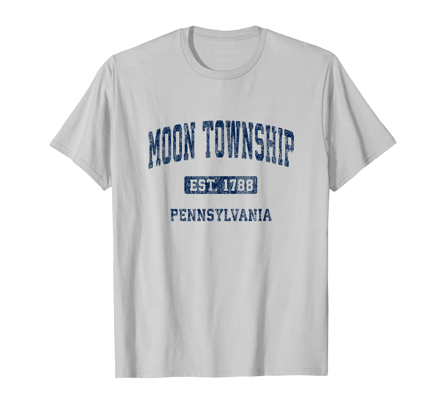 Moon Township Pennsylvania PA Vintage Athletic Sports Design T-Shirt