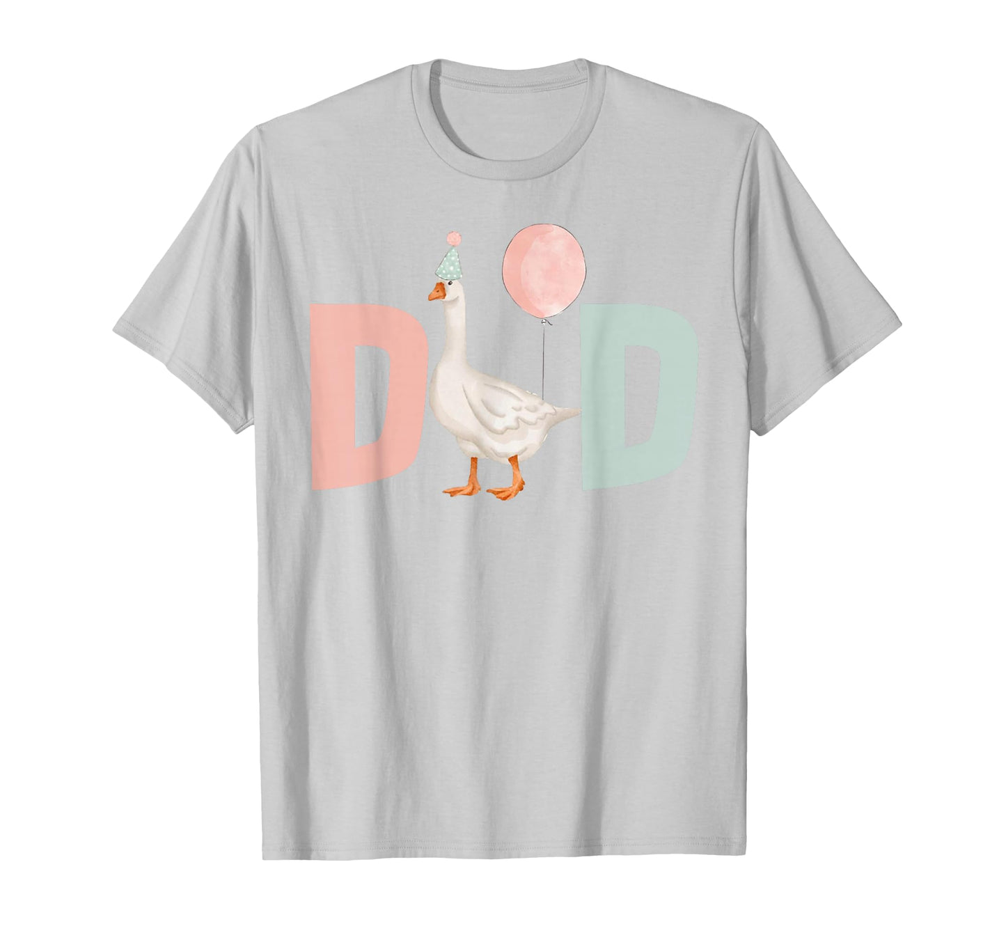 One Silly Goose Dad 1st First Birthday Family Matching Party T-Shirt
