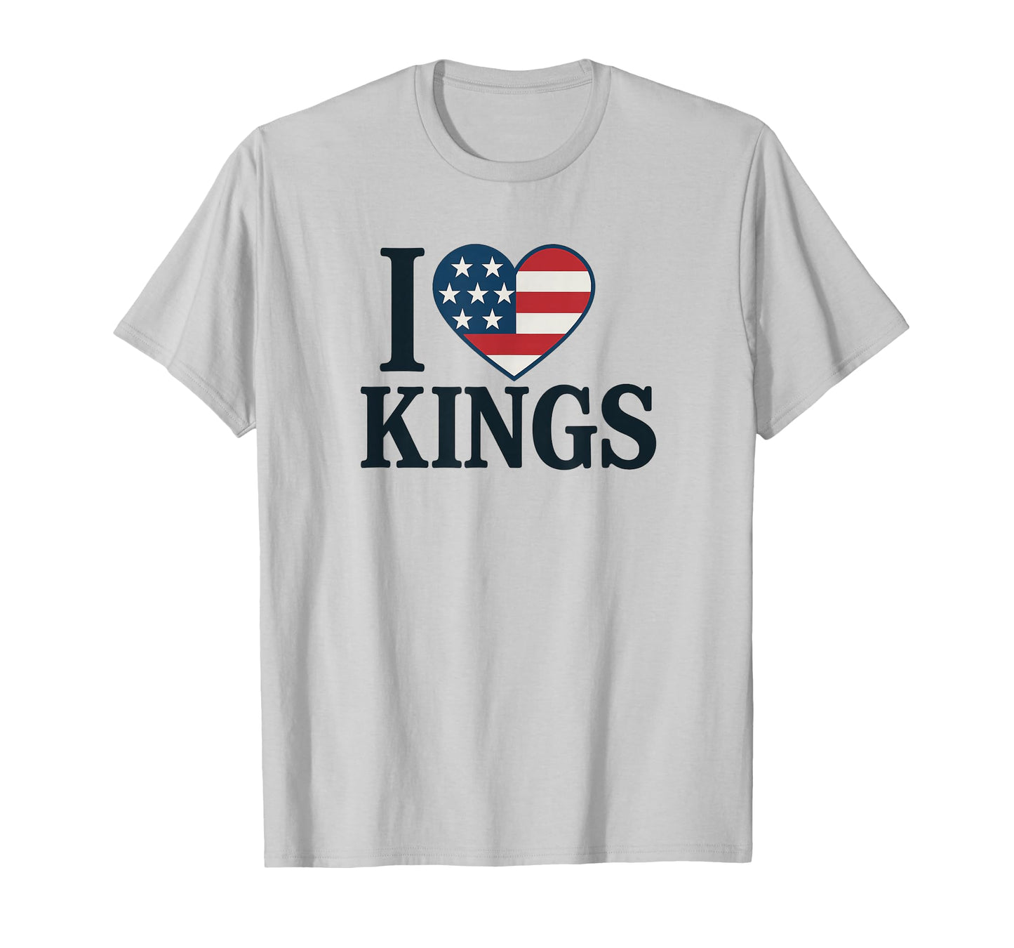 I Love Kings Funny Anti No Kings Protest T-Shirt