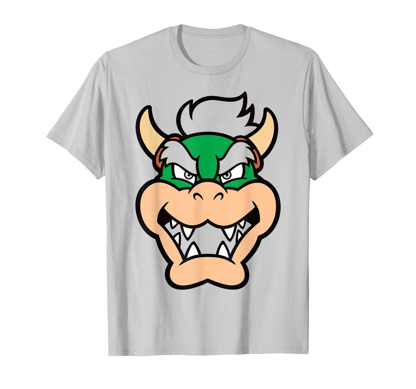 Nintendo Super Mario Bowser Large Face Chest Portrait T-Shirt