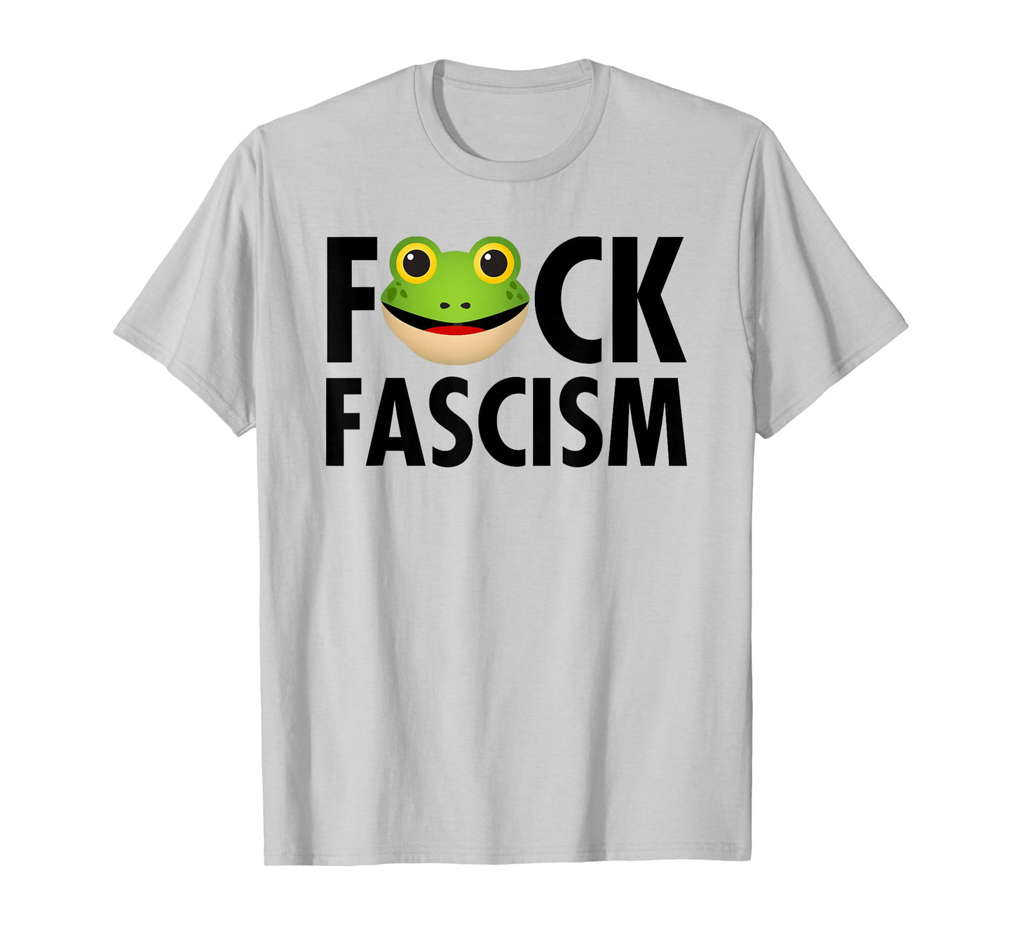 Fuck Fascism - Censored with Portland Frog T-Shirt