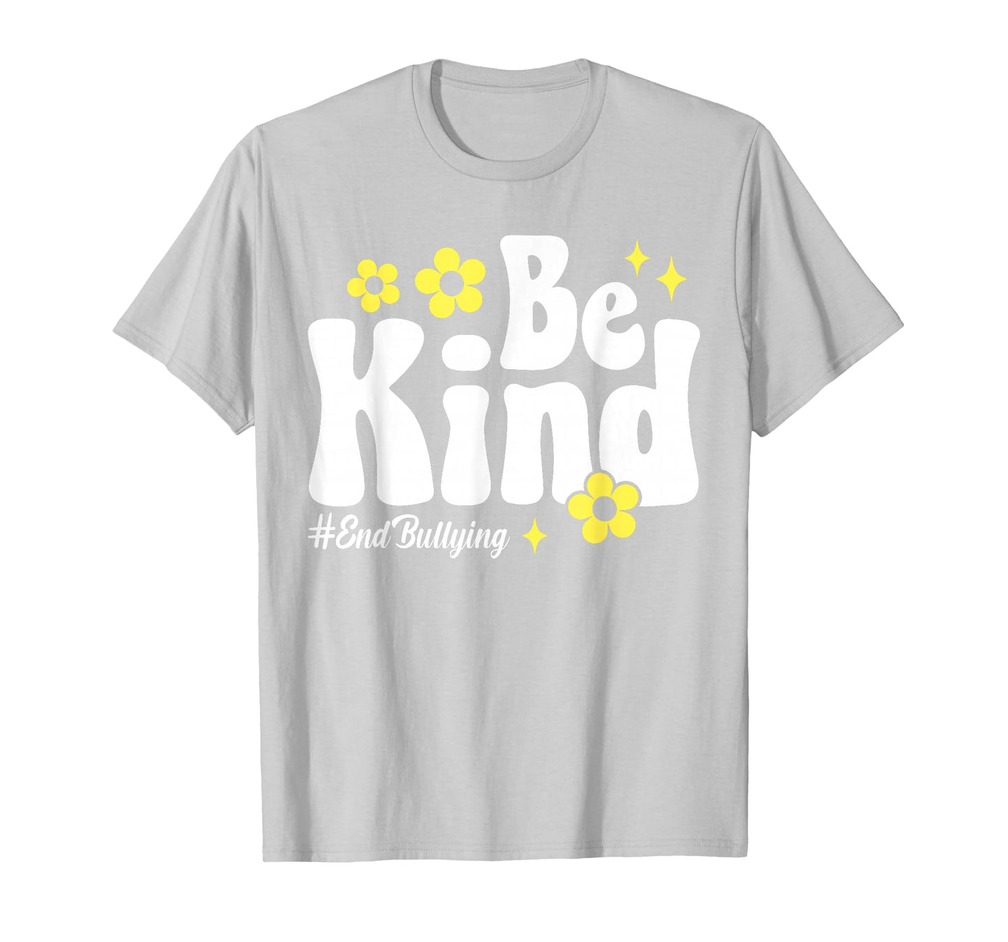 Unity Day Orange Anti Bullying Kids Be Kind Kindness Groovy T-Shirt