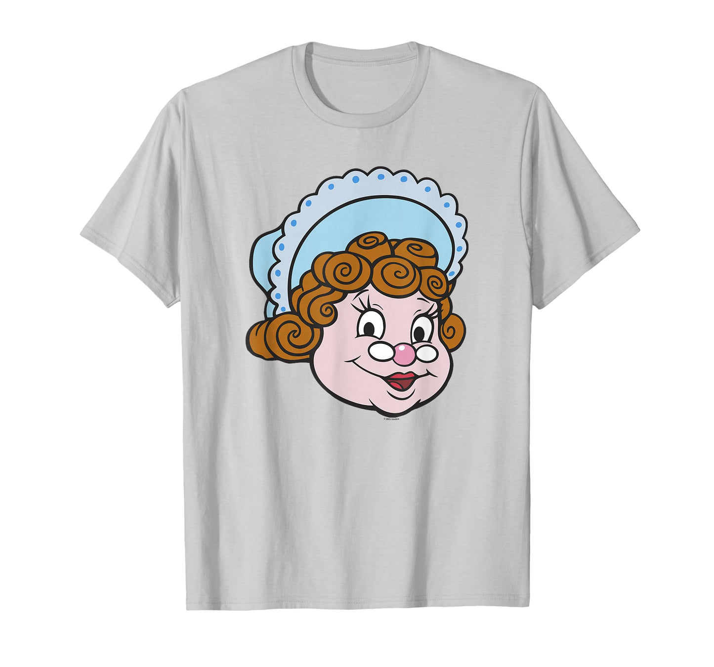 Candy Land Halloween Gramma Nutt Big Face T-Shirt