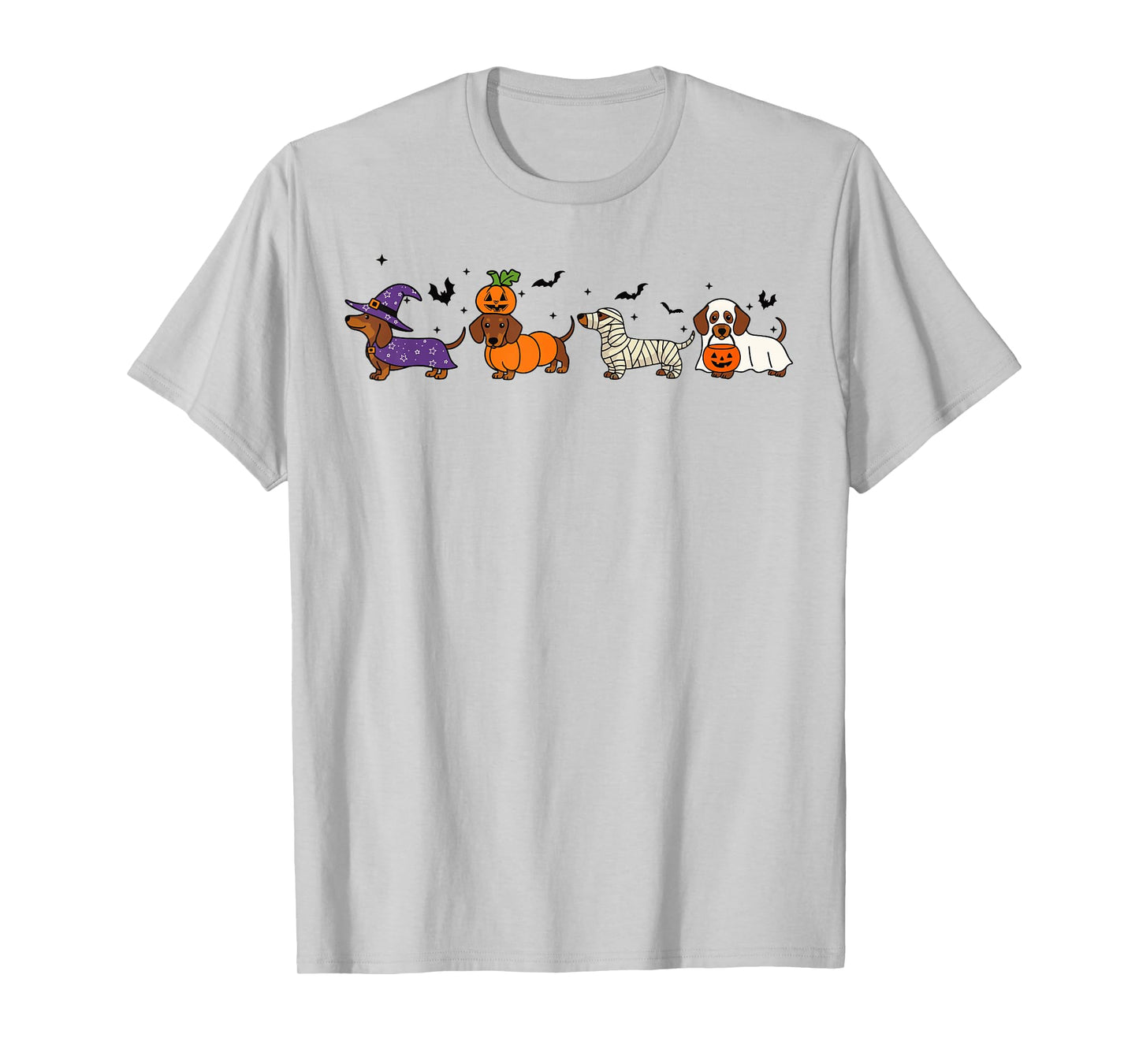 Dachshund Halloween Funny Ghost Dog Mom Wiener Halloweenie T-Shirt