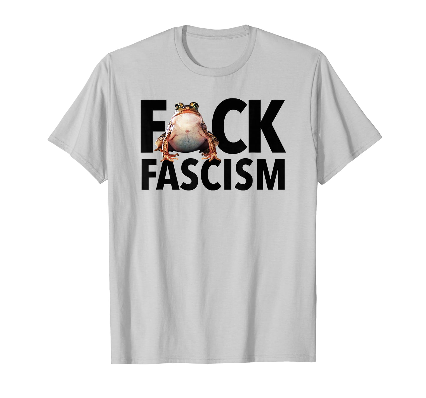 Fuck Fascism - Censored with Portland Frog T-Shirt