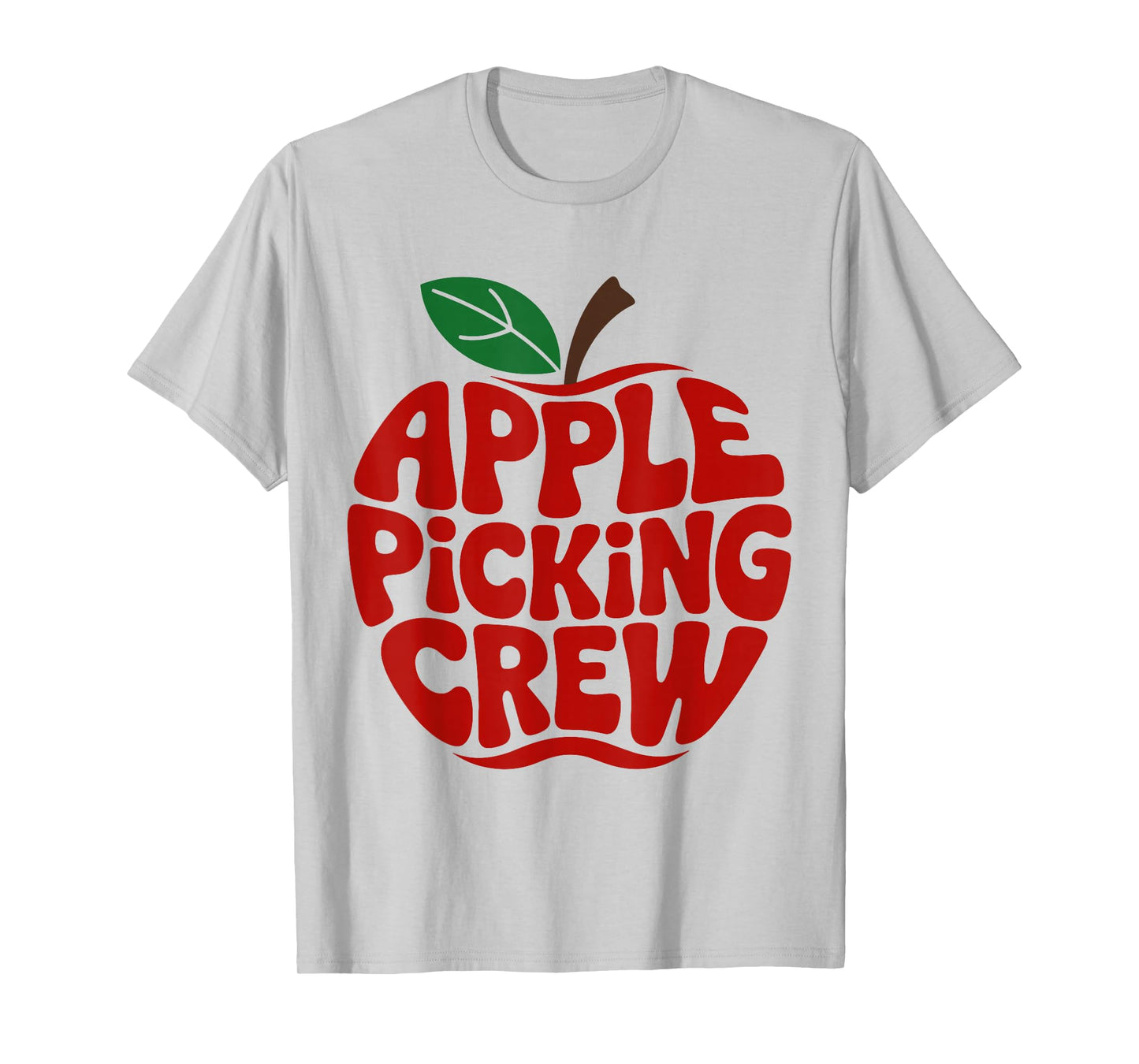 Apple Picking Crew Fall Apple Orchard Women Harvest Season T-Shirt