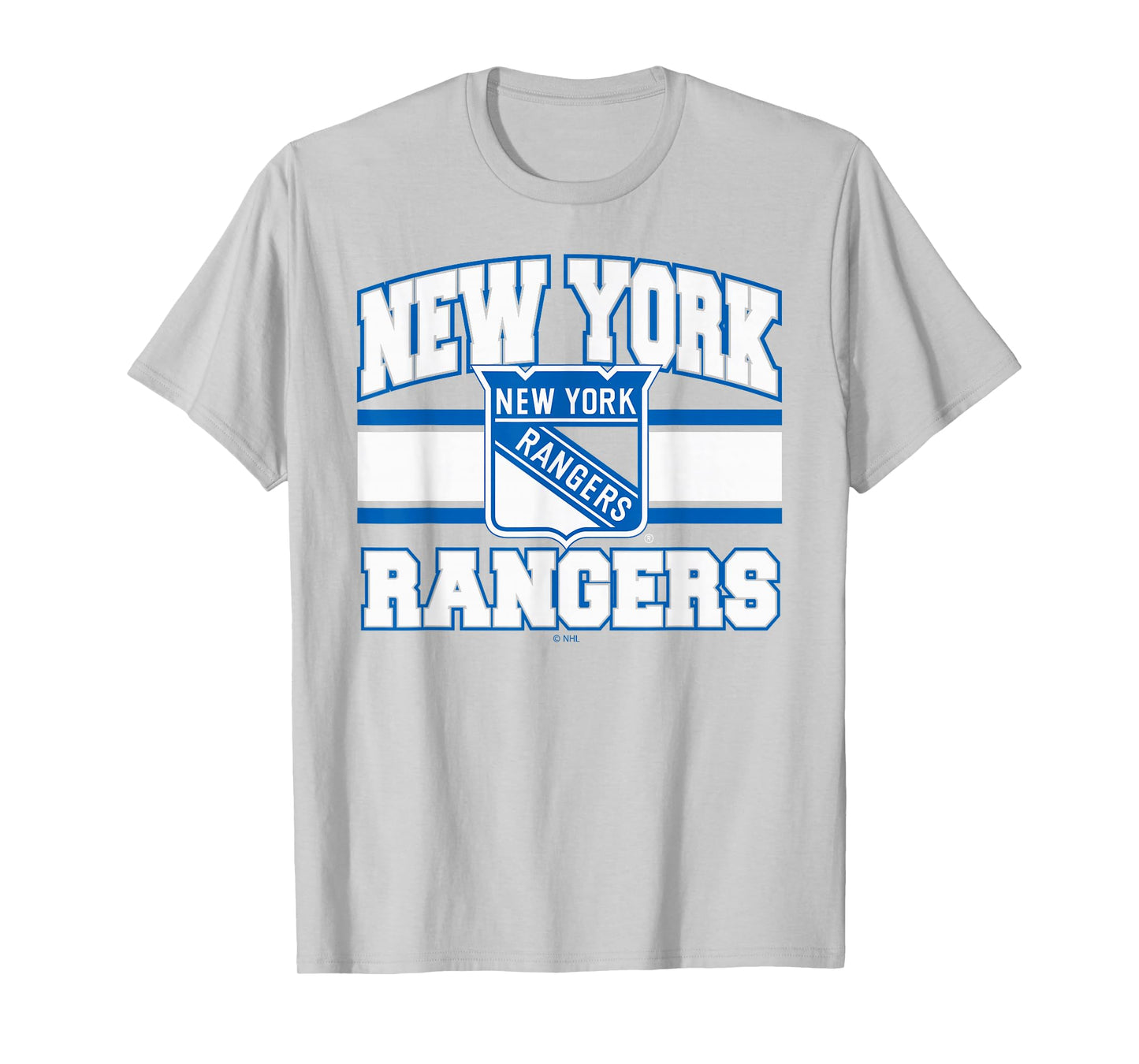New York Rangers Stripe Red Officially Licensed T-Shirt