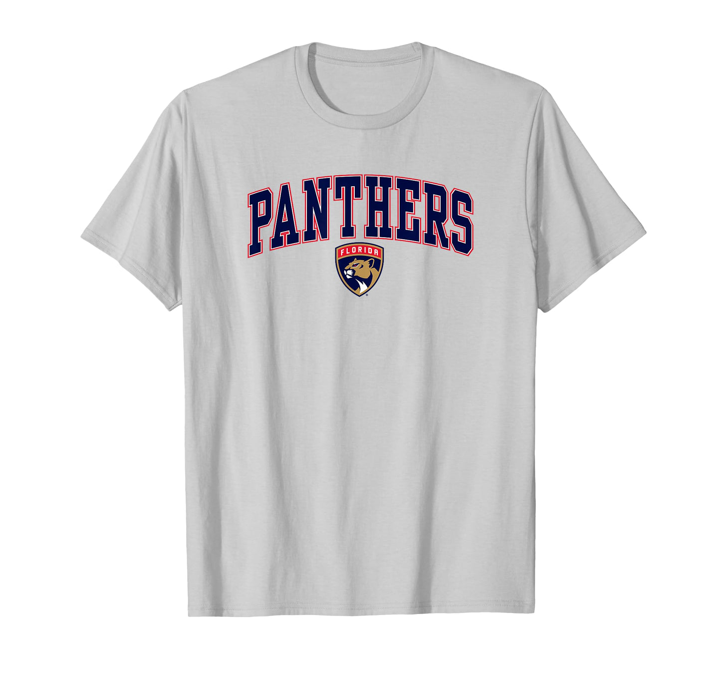 Florida Panthers Arch Over Gray Officially Licensed T-Shirt