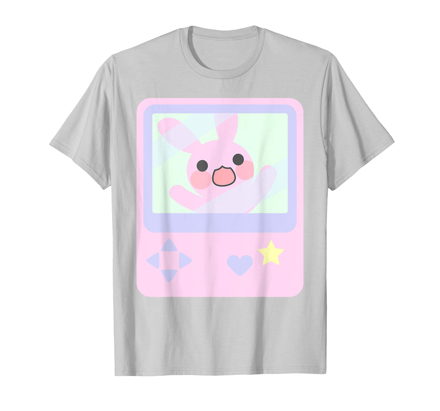 Kawaii Gamer Bunny Rabbit Pastel Shirt T-Shirt